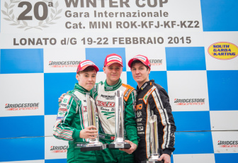 At the Winter Cup Tony Kart dominates
