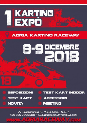 Danilo Rossi is ready for the year end's event: the 1st Karting Expo