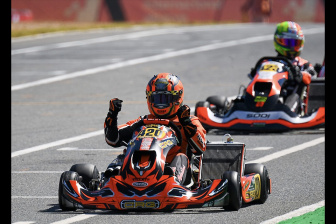 Jeremy Iglesias  wins the Champions of the Future in KZ