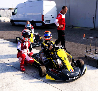 Fewtrell and Lundgaard on track with Birel ART and Renault.