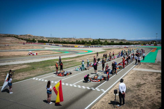 Intense pace in Spain for the KZ categories