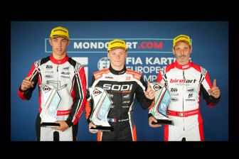 Spirgel, Rousseau and Cozzaglio on pole at Sarno