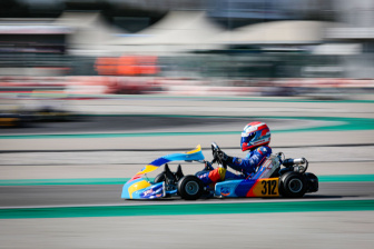Mark Kastelic at La Conca for the WSK Super Master Series