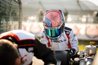 Kai Sorensen takes to the track at Muro Leccese