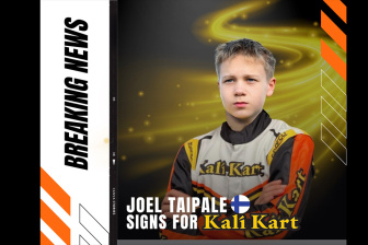 Joel Taipale joins the Kalì Kart Team
