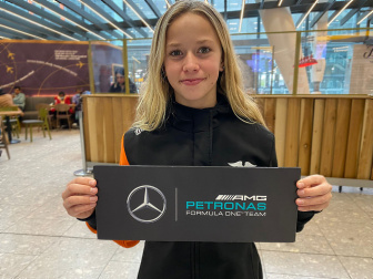 Female Academy, Luna Fluxa is a new Mercedes driver