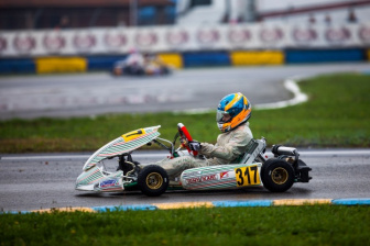 Laurens van Hoepen ready for the last act of the WSK Final Cup.