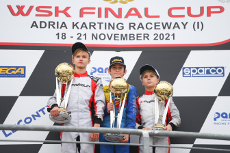 Anatoly Khavalkin close to a perfect weekend in the WSK Final Cup