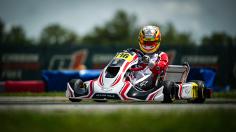 VARIED WEATHER AND LIVELY RACING AT THE SLOVAK KARTING CENTER