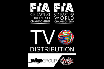 THANKS TO THE AGREEMENT BETWEEN WSK PROMOTION AND WIGE GROUP 185 COUNTRIES ARE INCLUDED IN THE TV DISTRIBUTION LIST FOR CIK-FIA WORLD AND EUROPEAN CHAMPIONSHIPS