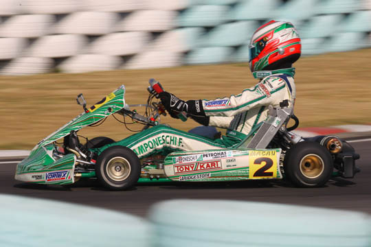 Camponeschi takes the 18th World Championship to Tony Kart-Vortex