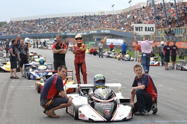 Karting in front of 50,000+ Spectators!