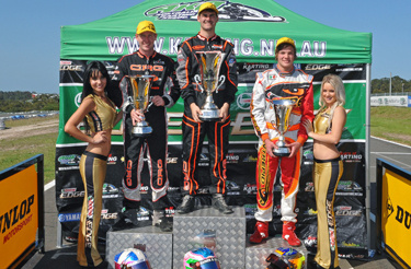 LEHANE, SPENCER AND GREENBURY CROWNED STARS OF KARTING CHAMPIONS