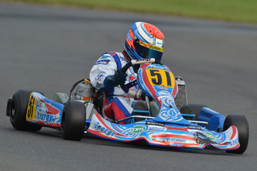 Jupp and Piccini on front row at the European KF3 Championship