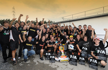 World Title for Thonon and 7 podiums for CRG at Genk!
