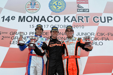 Norman Nato on CRG-Maxter wins the prestigious “Monaco Kart Cup” in KZ2