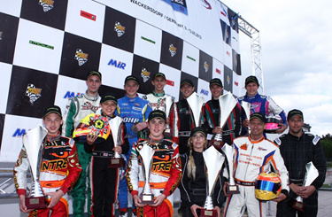 Series leaders change at Wackersdorf