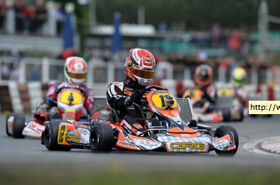 Pex (KZ1), Verstappen (KF2) and Midrla (KZ2) in pole position