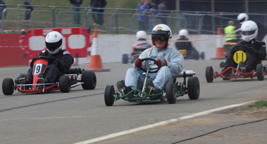Historic Karters set Silverstone off in style