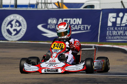 Half-full glass for ART Grand Prix at European Championships opener