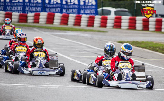 Vromant won and Ota took the lead in the CIK-FIA Karting Academy Trophy