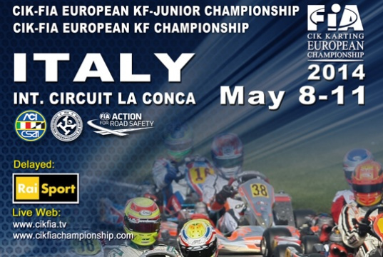 The CIK-FIA European KF and KF Junior starts this week