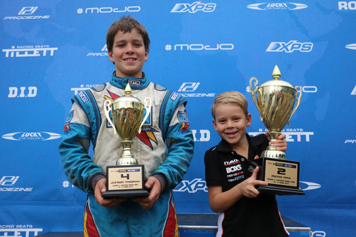 Vincent again best of karting kiwis across the Tasman