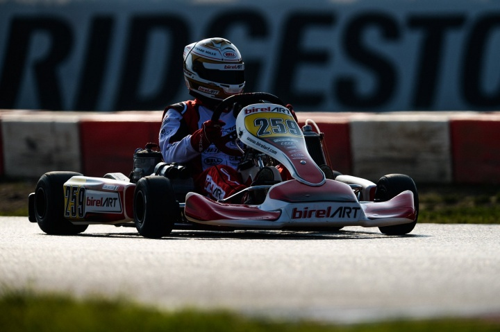 Coluccio and Birel ART confirm their World podium. Coluccio and Birel ART confirm their World podium.