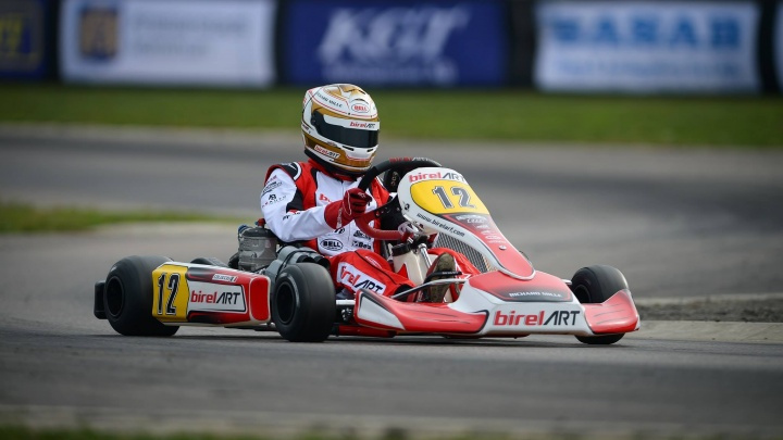 A prestigious podium for Birel ART at the World Championship. A prestigious podium for Birel ART at the World Championship.