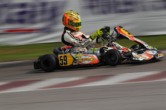 CRG ready for Sarno's final sprint in the WSK Super Master