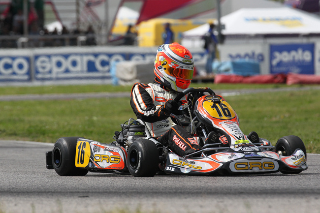 Crg in Sarno for the final sprint of the WSK