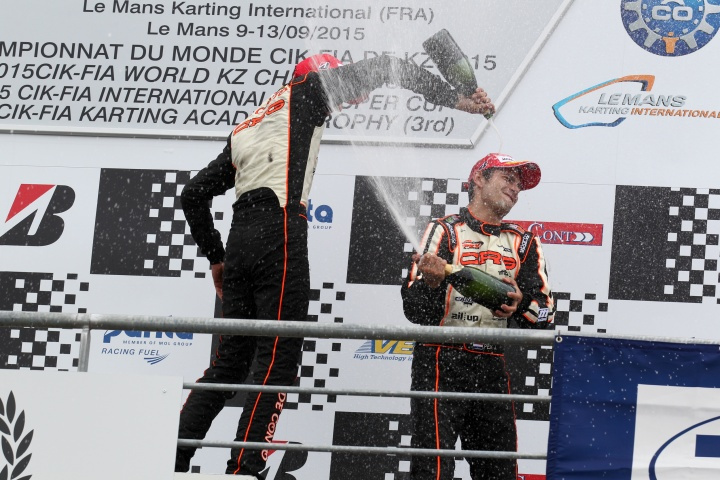 Great result for Crg at the 2015 KZ World Championship