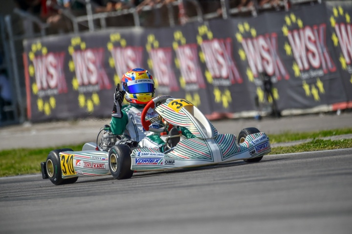 Double victory for the team on the first round of the WSK Euro Series. Double victory for the team on the first round of the WSK Euro Series.