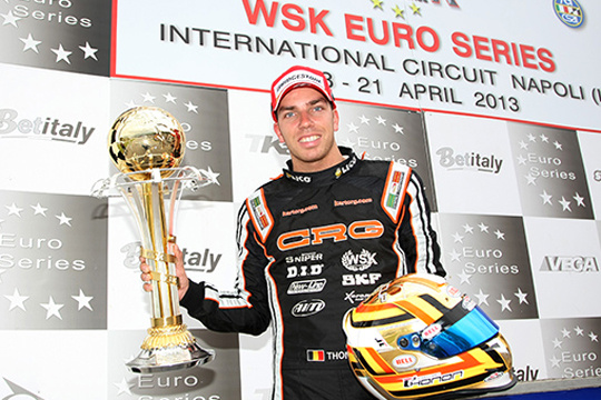 CRG on the KZ1 podium with Thonon