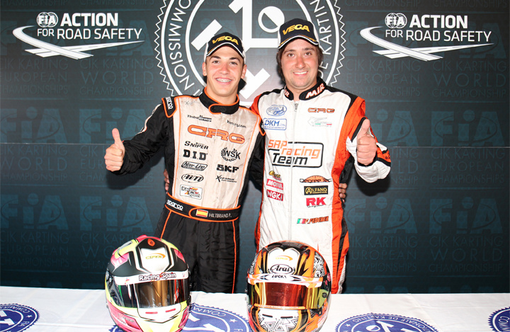 CRG, European Champions with Hiltbrand in OK and Federer in KZ2