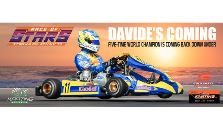 Davide Forè returns to the Gold Coast to defend Race of Stars crown