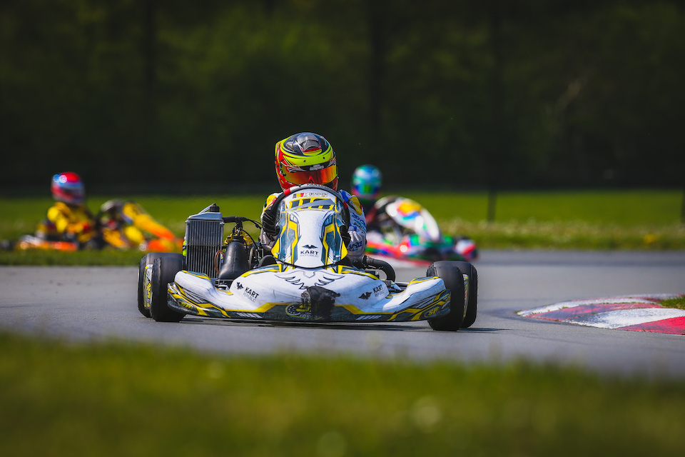 Braeken's back in Junior this weekend.