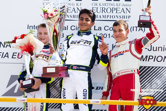 Ahmed supreme in KFJ Euro Championship