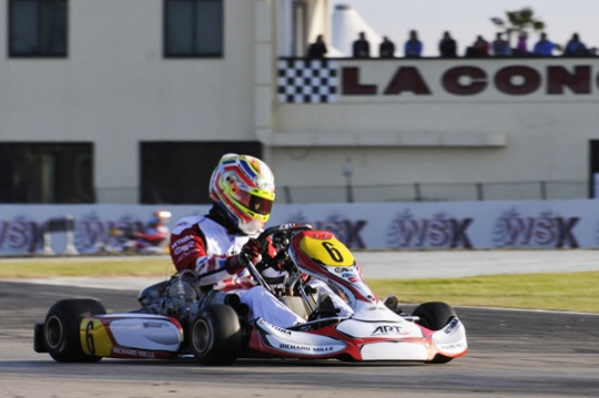 The WSK Champions Cup sets the stand on fire at La Conca
