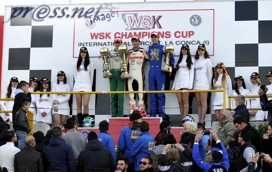 The first WSK victories of 2014 awarded at La Conca