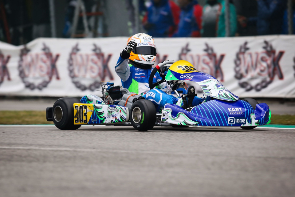 WSK Super Master Series - Hiltbrand (OK), Spina (OKJ) and Skulanov (60 Mini) enchant Adria