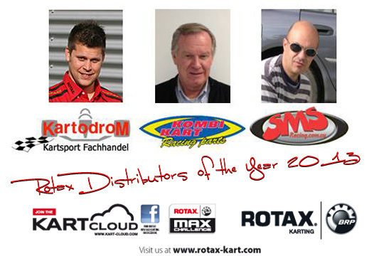 Rotax announces Distributors of the Year 2013