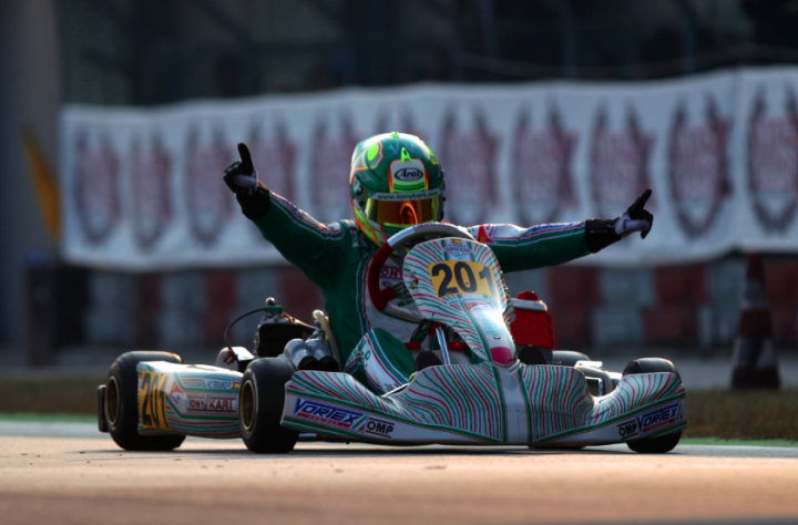 First race, first victory