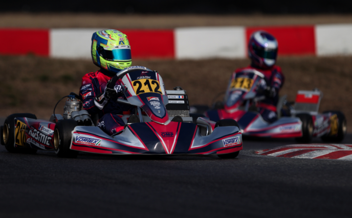 Winter Cup: pole and 3rd place in OK class for the Kosmic Racing Dpt.