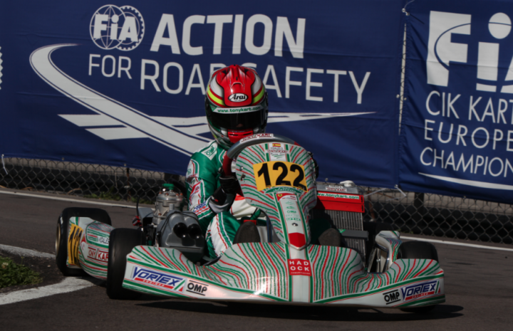 Double podium in the OK for Tony Kart