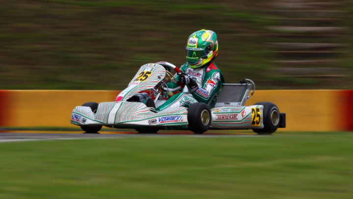 Tony Kart at the final stage of the World Competition for KZ