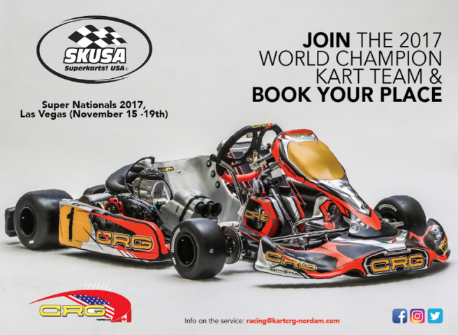CRG Nordam announces Las Vegas’ SKUSA Super National activities