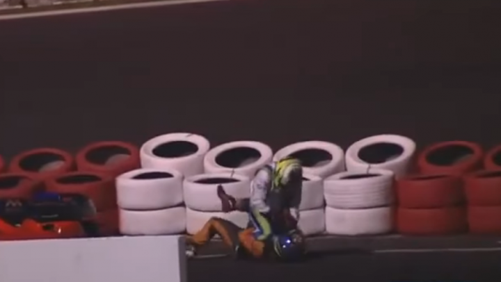 Fierce fight at the 500 Milhas de Kart event