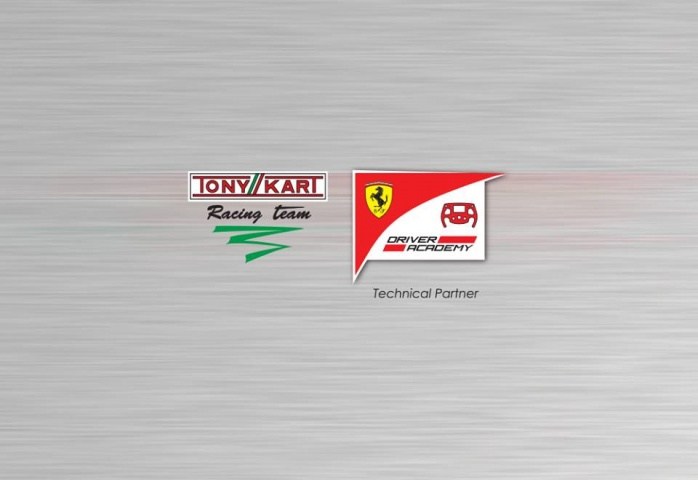 Tony Kart Racing Team and Ferrari Driver Academy present their technical partnership