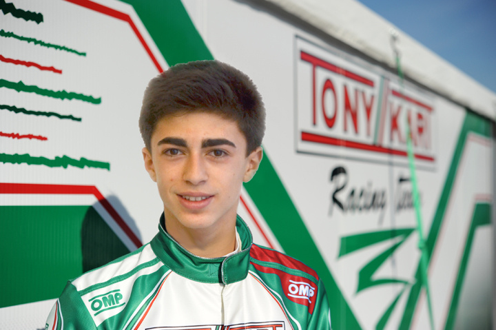 David Vidales joins Tony Kart Racing Team